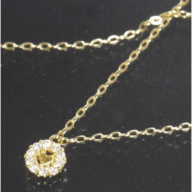 アーカー AHKAH アミュハート ダイヤ ネックレス 40cm K18 仕上済