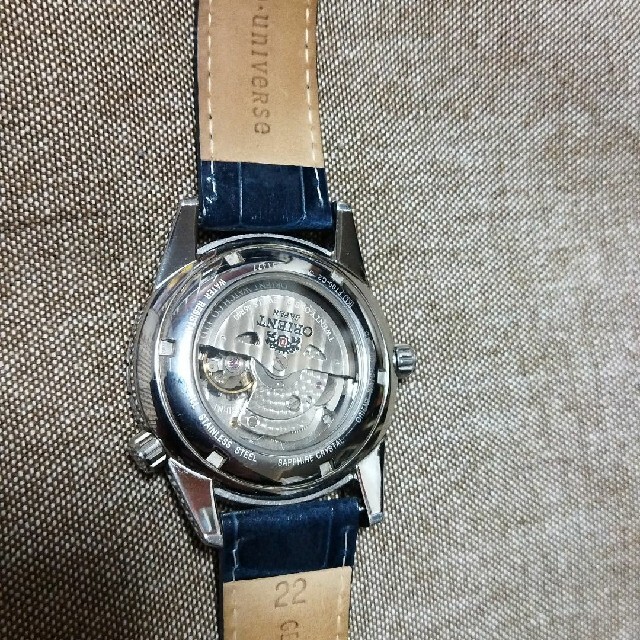 ORIENT(オリエント)のオリエント　機械式腕時計　スケルトン　希少　おまけ付き メンズの時計(腕時計(アナログ))の商品写真