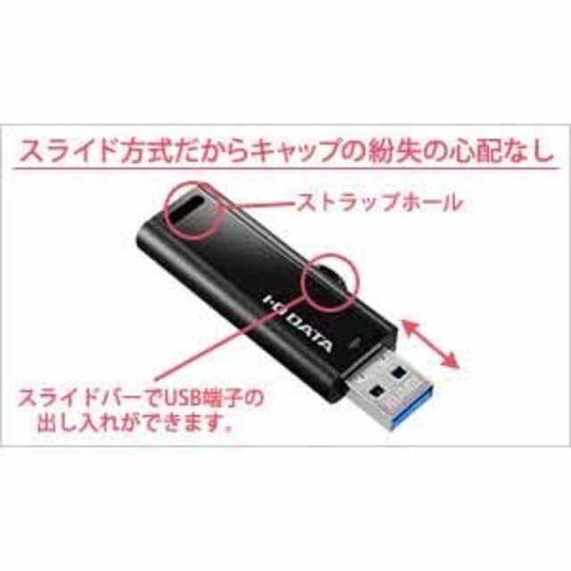 お中元 アイ オー データ IODATA USBメモリー 256GB USB 3.2 Gen 1 3.0 対応 キャップ ストラップホール付き  levolk.es