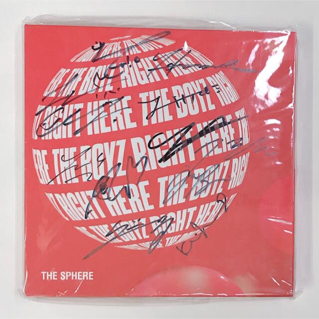 THE BOYZ 全員サイン入りアルバム The Sphere ①