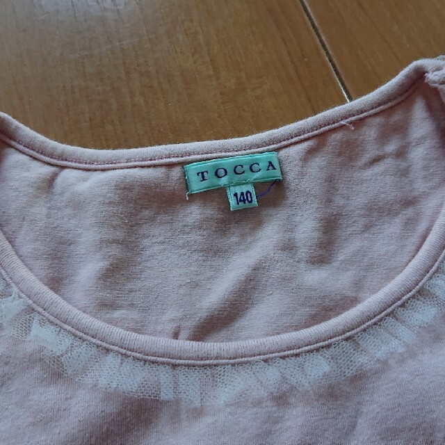 TOCCA(トッカ)のTOCCA 140 半袖 カットソー キッズ/ベビー/マタニティのキッズ服女の子用(90cm~)(Tシャツ/カットソー)の商品写真