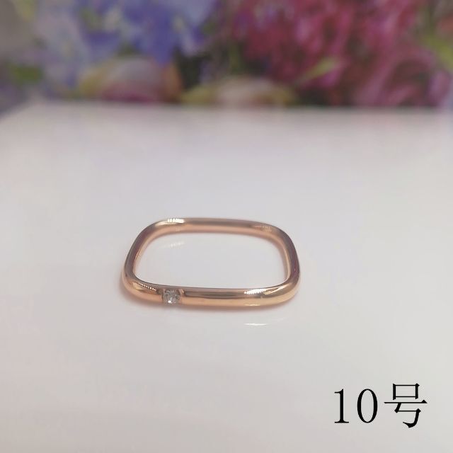 tt10097閉店セール10号リングジルコニアリングデザインリング レディースのアクセサリー(リング(指輪))の商品写真