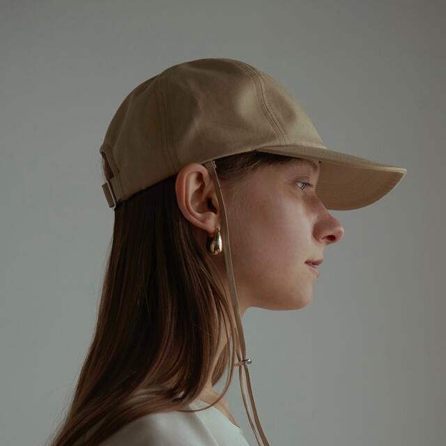 CLANE(クラネ)のCLANE KIJIMA TAKAYUKI×CLANE CAP BEIGE レディースの帽子(キャップ)の商品写真