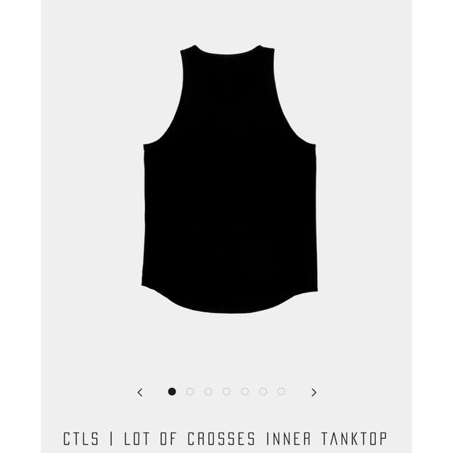 【即完売品】cvtvlist ctls タンクトップ サイズ1 ブラック メンズのトップス(タンクトップ)の商品写真