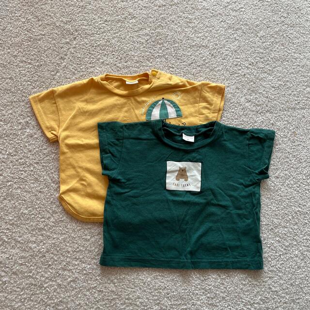 simple free のTシャツ2枚セット キッズ/ベビー/マタニティのベビー服(~85cm)(Ｔシャツ)の商品写真