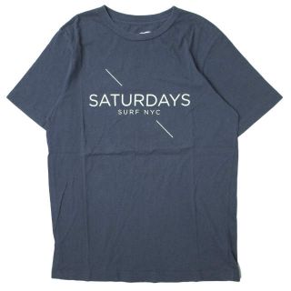 サタデーズサーフニューヨークシティー(SATURDAYS SURF NYC)のSATURDAYS SURF NYC x BEAMS ロゴプリントTシャツ(Tシャツ/カットソー(半袖/袖なし))