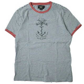 ダブルアールエル(RRL)のRRL EAST HAMPTON店限定 アンカーボーダーリンガーTシャツ(Tシャツ/カットソー(半袖/袖なし))