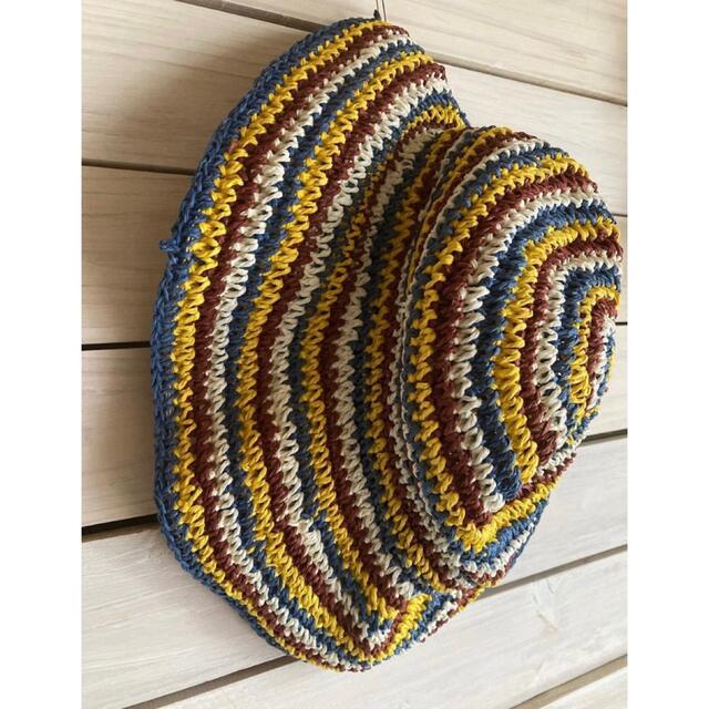 新品タグ付♪ZARA マルチカラークロシェハット M 新品タグ付♪ZARA マルチカラークロシェハット M