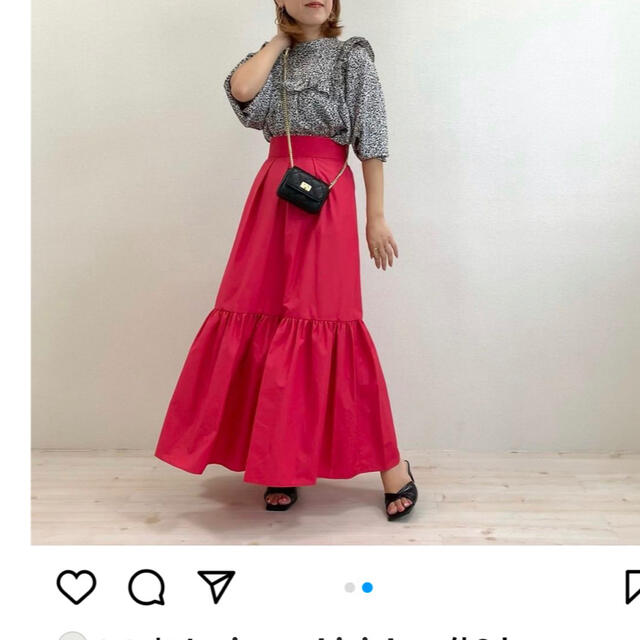 tiara(ティアラ)のTIARAティアードスカート レディースのスカート(ロングスカート)の商品写真