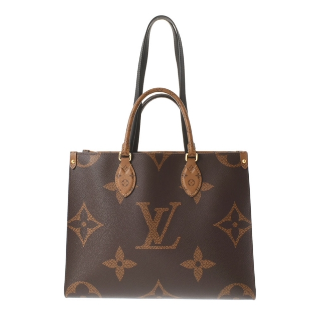 LOUIS VUITTON - ルイヴィトン モノグラム ジャイアントオンザゴーMM 2WAY トートバッの通販 by 銀蔵ラクマ店｜ルイ