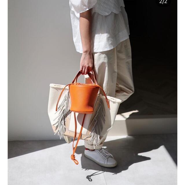 Drawer(ドゥロワー)のayakobag Pottery Bag Orange レディースのバッグ(ショルダーバッグ)の商品写真