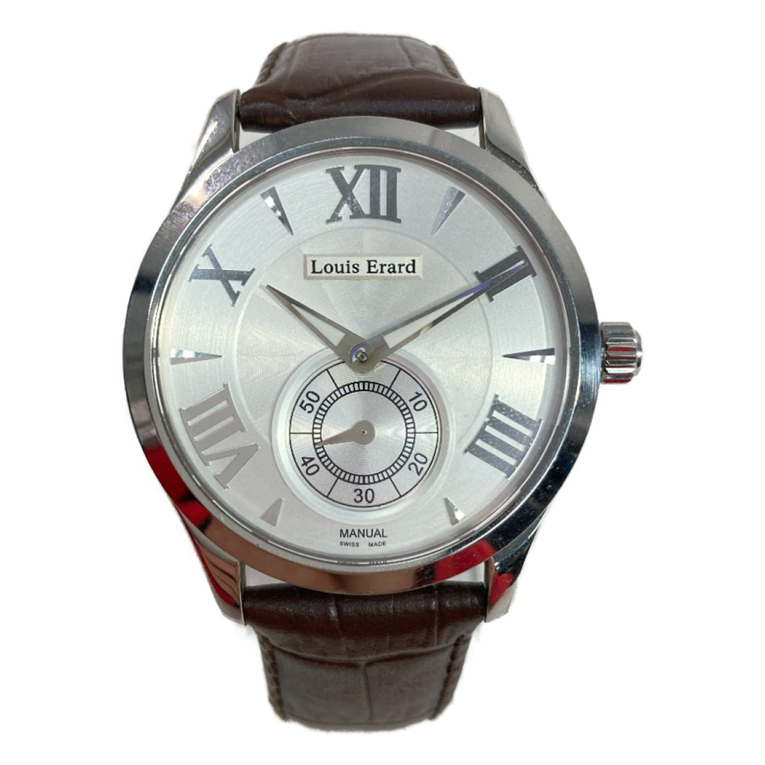 ◎◎LOUIS ERARD ルイ・エラール 腕時計 手巻き 207 ホワイト メンズ