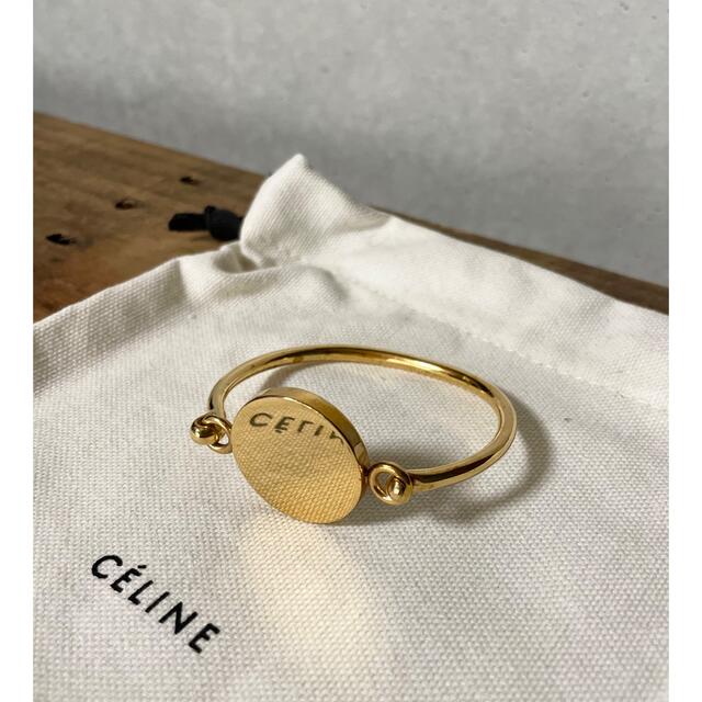 Celine バングル フィービー ゴールド