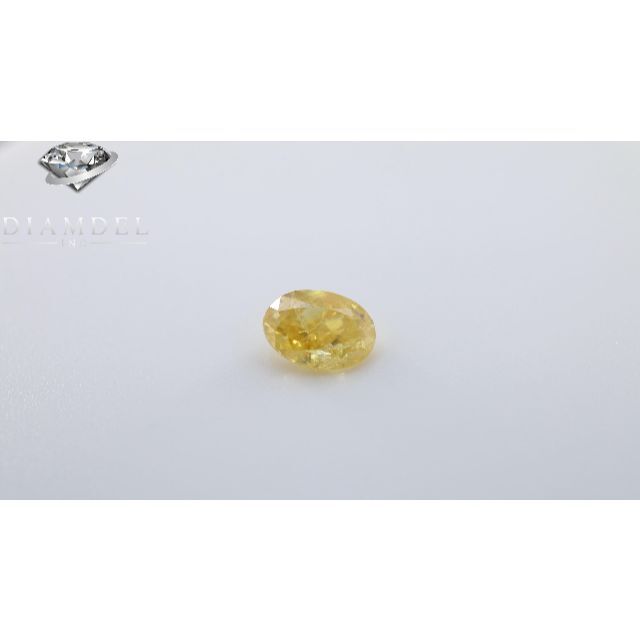 NONE付属品イェローダイヤモンドルース/ F.V.O.YELLOW/ 0.326 ct.