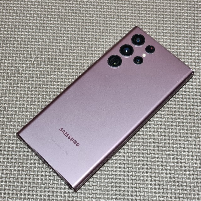 Galaxy S22 Ultra 512GB バーガンディ SIMフリー 韓国版 1
