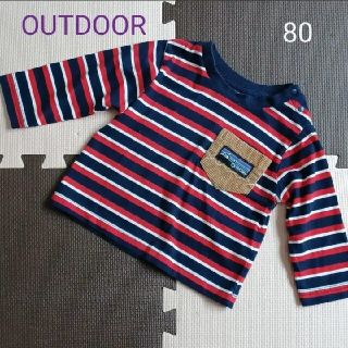 アウトドア(OUTDOOR)のoutdoor　アウトドア　ロンティー　長袖カットソー　80(シャツ/カットソー)