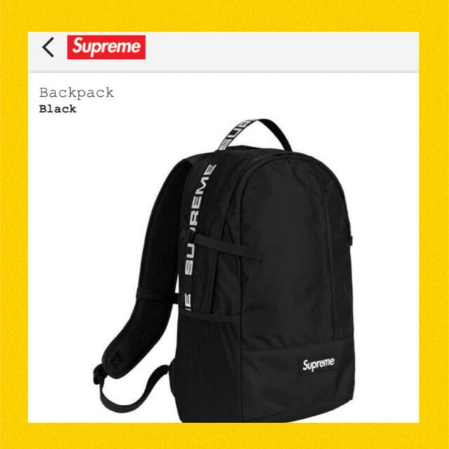 新品 本物 ❤ supreme 18ss bag tシャツパーカー バックパック