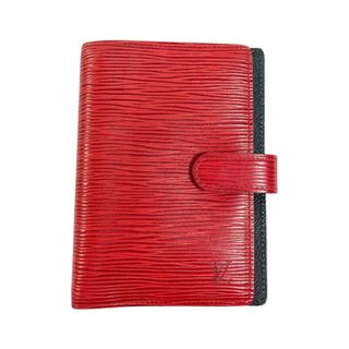 ◎◎LOUIS VUITTON ルイヴィトン エピ アジェンダ PM 6穴 手帳カバー