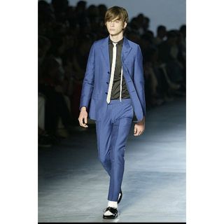 ディオールオムDIOR HOMME■08AW ナローラペルセットアップスーツ