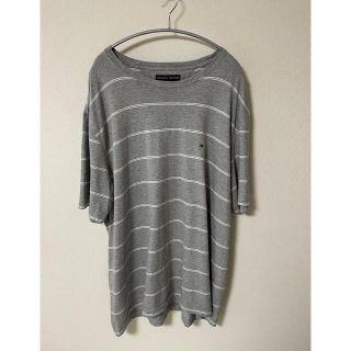 トミーヒルフィガー(TOMMY HILFIGER)のトミーヒルフィガー　ボーダーTシャツ　XL(Tシャツ/カットソー(半袖/袖なし))