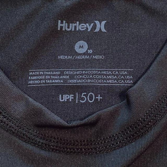 Hurley(ハーレー)の★新品★ Hurley ハーレー キッズ ラッシュガード M(150) 半袖 黒 キッズ/ベビー/マタニティのキッズ服男の子用(90cm~)(水着)の商品写真