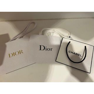 ディオール(Dior)のブランド紙袋小　Dior CHANEL(ショップ袋)