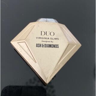 アッシュアンドダイアモンド(ASH&DIAMONDS)のアッシュアンドダイアモンドガスライター宝石型ジュエルゴールと(タバコグッズ)