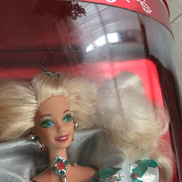 Barbie(バービー)の1995年バービー限定ヴィンテージ  クリスマスBarbieドレス キッズ/ベビー/マタニティのおもちゃ(ぬいぐるみ/人形)の商品写真