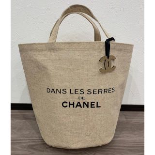 シャネル(CHANEL)のシャネル ノベルティ トートバッグ リネン チャーム付き (トートバッグ)