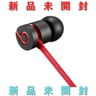 ビーツバイドクタードレ(Beats by Dr Dre)の【新品未使用】beats by dr.dre urBeats  Black(ヘッドフォン/イヤフォン)