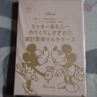 ディズニー(Disney)のゼクシィ 3月号付録 ミッキー＆ミニー マルチケース 未開封・未使用(日用品/生活雑貨)