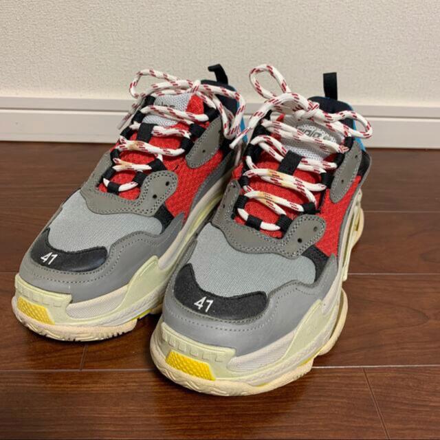 BALENCIAGA triple S バレンシアガ スニーカー  値下げ可louisvuitton