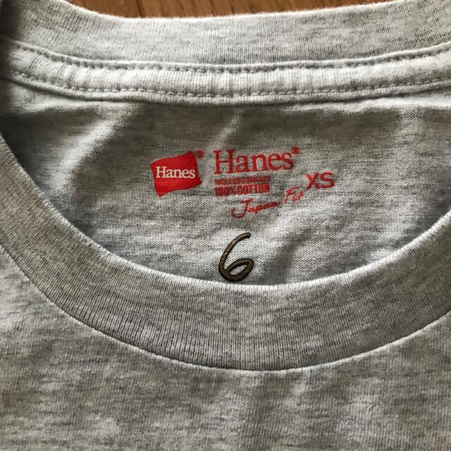 6 (ROKU)(ロク)の新品　roku6 ロク×Hanes  Ｔシャツ　 レディースのトップス(Tシャツ(半袖/袖なし))の商品写真