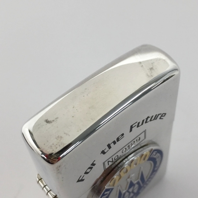 ZIPPO ジッポ ライター 2000年記念 特別限定 For the Future シルバー