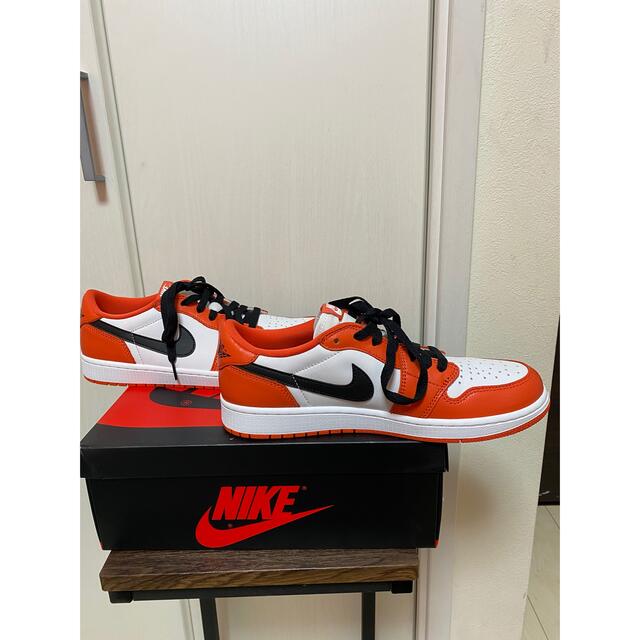 スニーカーNIKE AIR JORDAN 1 LOW OG "STARFISH us10