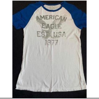 アメリカンイーグル(American Eagle)のアメリカンイーグル　Tシャツ　XS(Tシャツ/カットソー(半袖/袖なし))