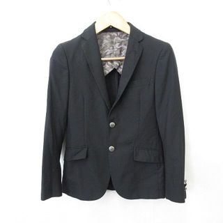 ユナイテッドアローズグリーンレーベルリラクシング(UNITED ARROWS green label relaxing)のグリーンレーベルリラクシング ユナイテッドアローズ ジャケット ブラック S(テーラードジャケット)