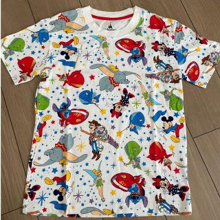 ディズニー(Disney)の【Disney】海外ディズニー 総柄Tシャツ(キャラクターグッズ)