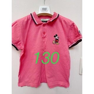 ビームス ミニ BEAMS mini ガールズ ディズニー ポロシャツ 130(Tシャツ/カットソー)