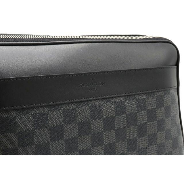 Louis Vuitton Graphit Trocadero Messenger 14137 Black/Gray Men's