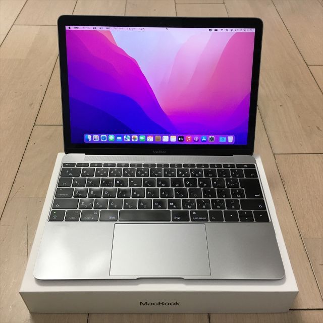 MacBook2017386) Apple MacBook 12インチ 2017 Core m3