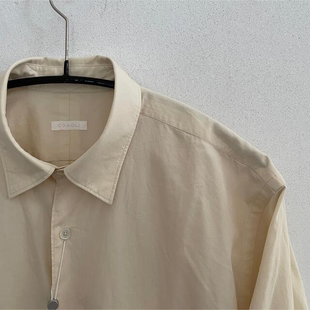 独特な店 22ss COMOLI comoli コモリシャツ ECRU 直営店限定 コモリ