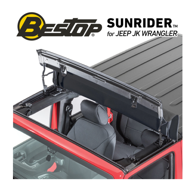 JEEPラングラーJK Bestop ベストップ サンライダー 公式の 43350円