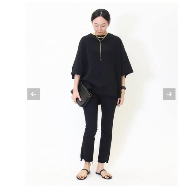 【MOTHER/マザー】BLACK INSIDER CROP  24