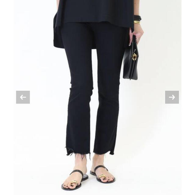 MOTHER/マザー】BLACK INSIDER CROP 24-