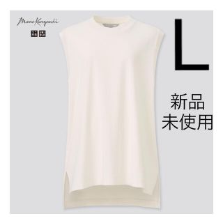 ユニクロ(UNIQLO)のユニクロ　エアリズムコットンオーバーサイズT （ノースリーブ） (Tシャツ(半袖/袖なし))