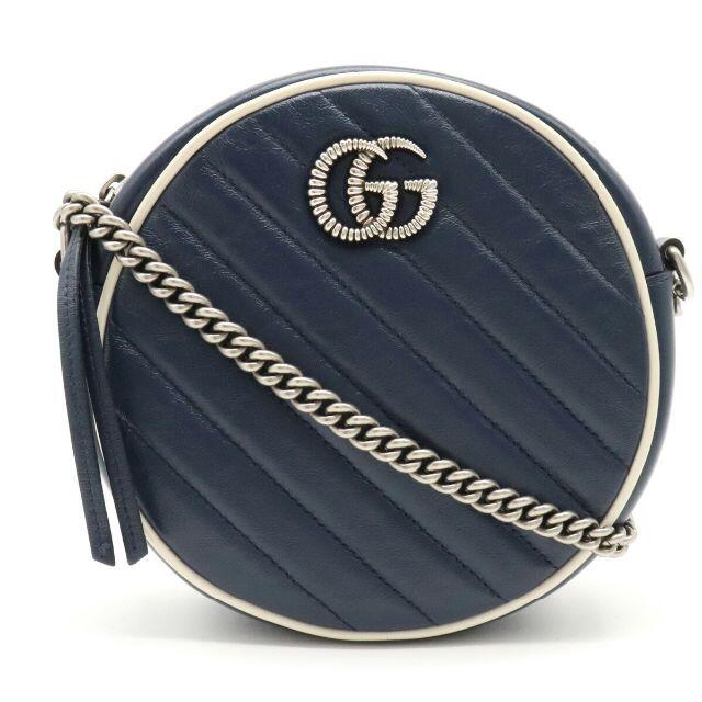 当店限定販売】 G - グッチ GGマーモント ラウンド ミニ ショルダー