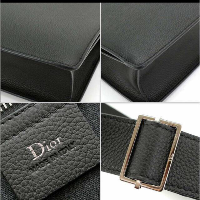 DIOR HOMME(ディオールオム)の専用　美品　ディオールオム　レザービジネスバッグブラック メンズのバッグ(ビジネスバッグ)の商品写真