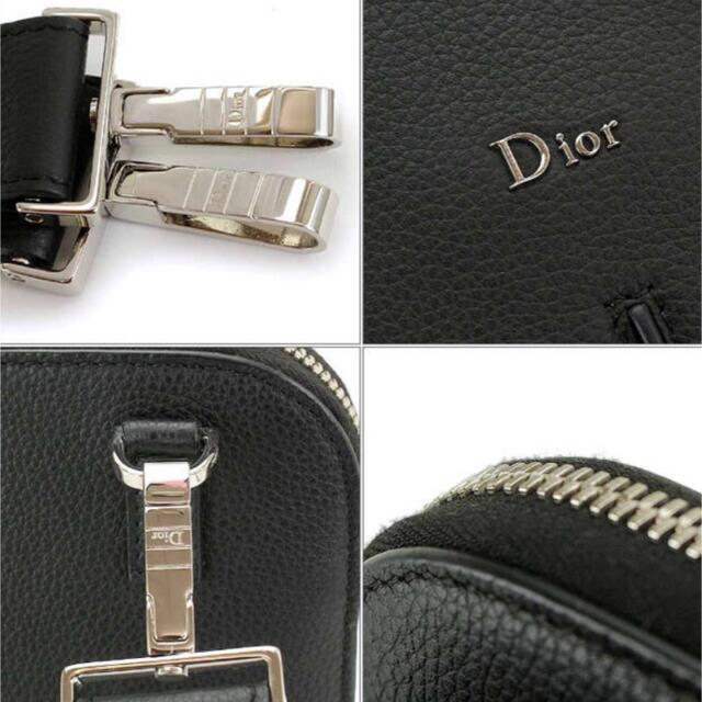 DIOR HOMME(ディオールオム)の専用　美品　ディオールオム　レザービジネスバッグブラック メンズのバッグ(ビジネスバッグ)の商品写真