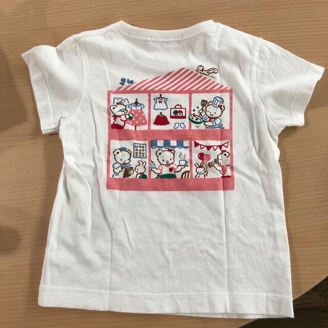 familiar(ファミリア)の未使用に近い ファミリア 100センチ Tシャツ キッズ/ベビー/マタニティのキッズ服男の子用(90cm~)(Tシャツ/カットソー)の商品写真